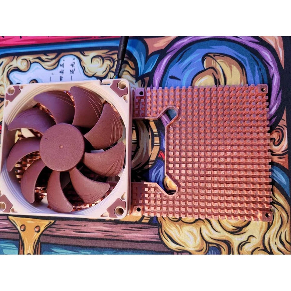 2X  3060 3080 3090 Backplane Pure Copper Heat Sink  Card Memory Auxiliary9462 - Image 3 of 4