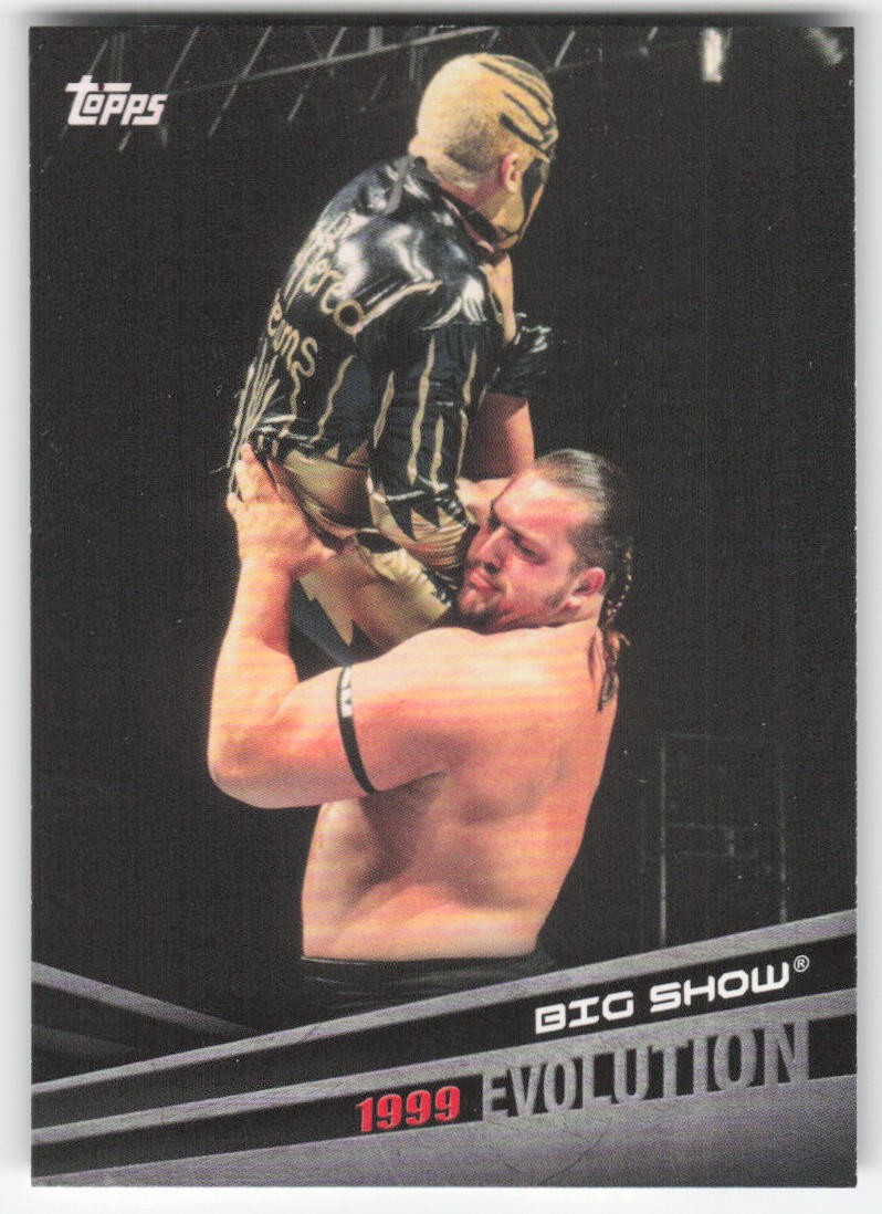 2018 Topps WWE Evolution Big Show #E-2