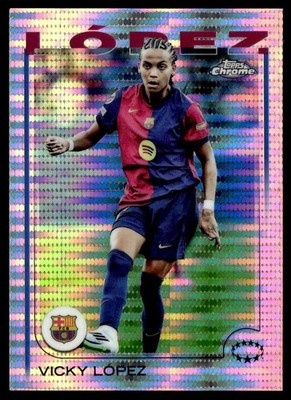 2024 Topps Chrome UEFA Pulsar Vicky Lopez #58