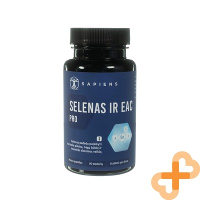 Sapiens Selenium And Eac Pro 90 Tabletten Haare Haut Nägel Nahrungsergänzung