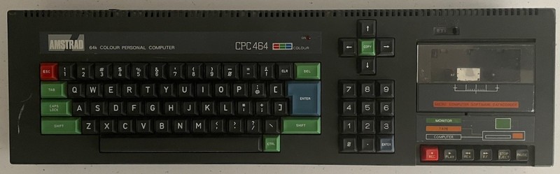 Amstrad CPC 464 Home Computer, Base Unit Only (Amstrad, 1984)