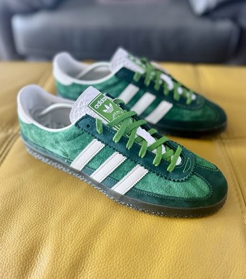  adidas Celtic FC SPZL Sneaker Grün Weiß Gummi UK 11 Exklusiv 