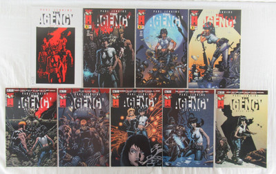 The Agency #1-6 + Variants & Preview Image Comics 2001 COMPLETE SERIES Top Cow