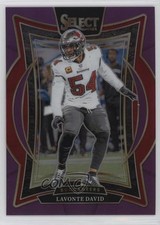2024 Panini Select Concourse Purple Prizm 3/75 Lavonte David #79 1d0h