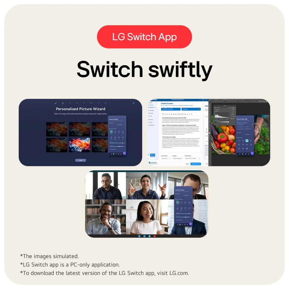LG 29U511A-B 29" Ultrawide Full HD IPS 100Hz HDR10 Anti-reflective Monitor - Image 4 of 4
