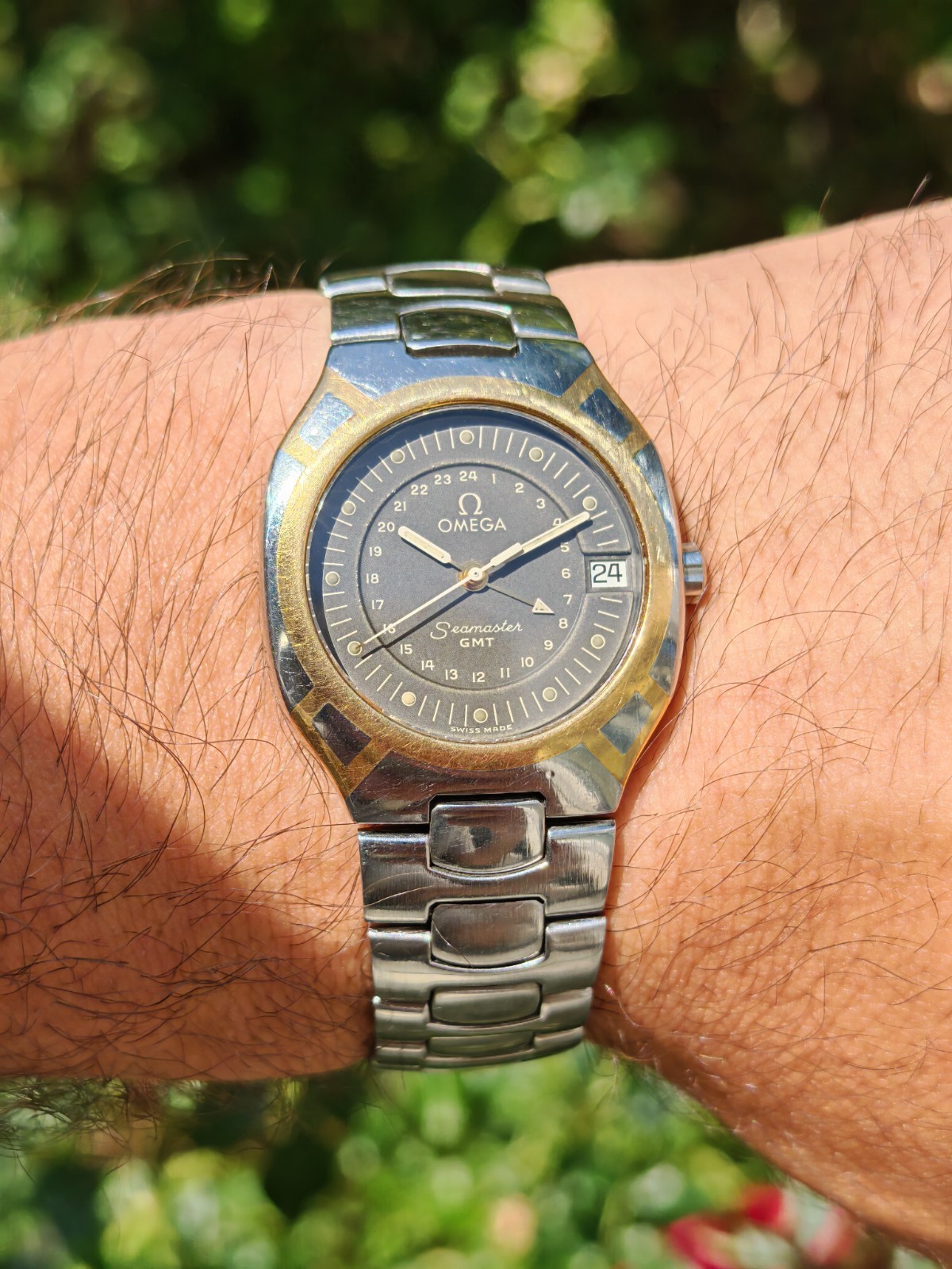 Omega Seamaster Polaris GMT 18k Gold
