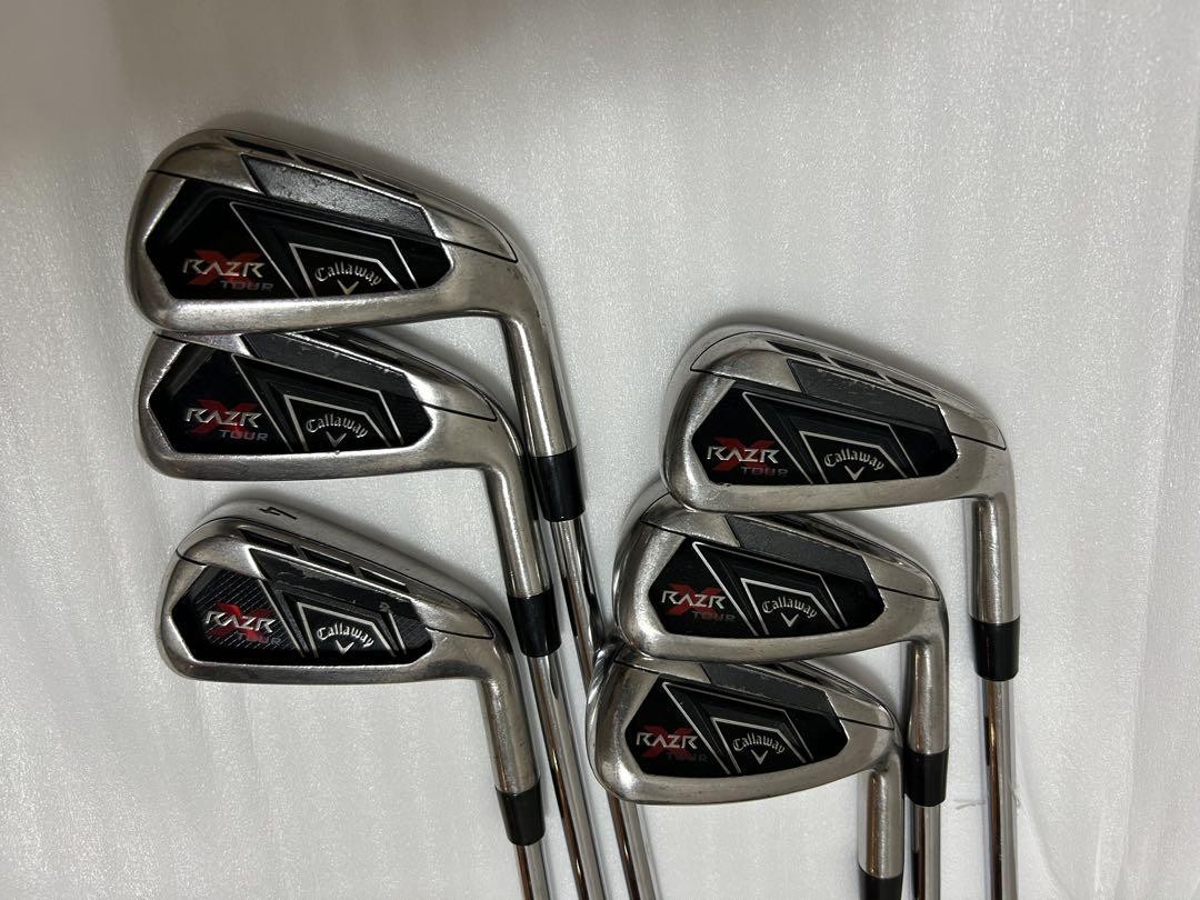 Callaway RAZR X TOUR 2011年　アイアンセット　6本 Callaway Razr X Tour 2011 Iron Set 6 Pieces | eBay