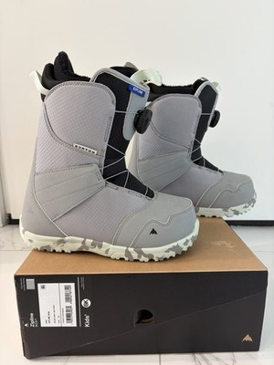 Burton Zip line Boa Snowboard Boots  Kids Size 6K