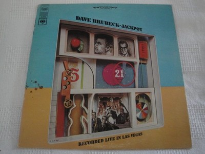 Dave Brubeck Jackpot RECORDED LIVE IN LAS VEGAS VINYL LP ALBUM COLUMBIA RECORDS