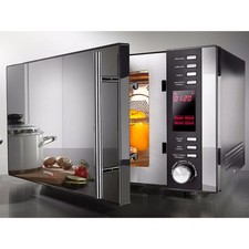 PRIVILEG  3-in-1-Mikrowelle Edition 50 Grill Heißluft 25L schwarz B-Ware