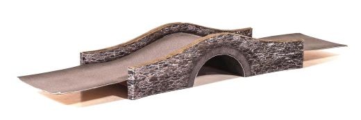 S.M.S. KX059 Humpback Bridge, Wrapped Lazer Cut Kit OO/HO Gauge