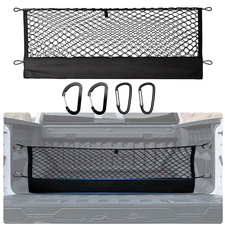 Truck Bed Envelope Style Cargo Net For Chevy Silverado & GMC Sierra 1500 2013-24