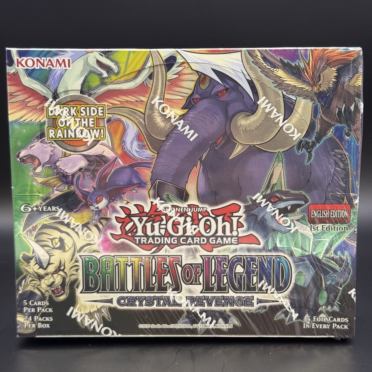 Yu-Gi-Oh! Battles of Legend: Crystal Revenge Booster Box SEALED 24 Packs