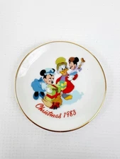 Vintage 1983 Walt Disney Scrooge’s Christmas Surprise Mini Plate 1st Edition