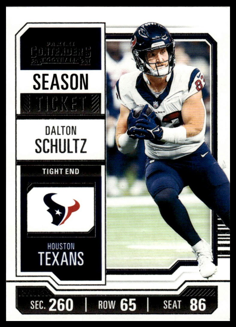 2023 Panini Contenders #41 Dalton Schultz Season Ticket Retail