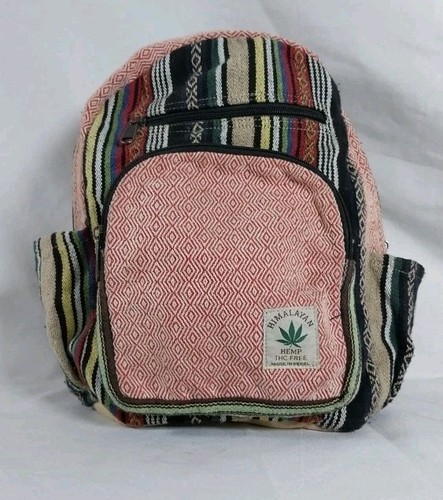 Rising International Handmade Himalayan Hemp Backpack