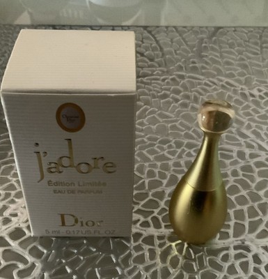 Jadore Limited Edition 2002 ?  Gold  Eau de Parfum Miniartur 5 ml Dior ###