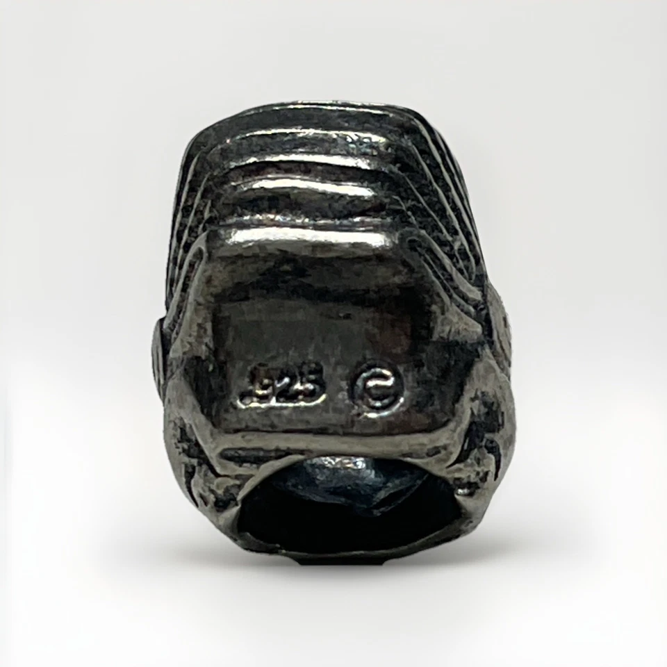 Dije pulsera estilo europeo con cuentas de plata 925 Zable con cabeza de jefe indio Foto 4 de 4