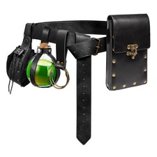 Renaissance Belt Pouch Coin Purse Skirt Hike Set Medieval Festival Costume Ha...