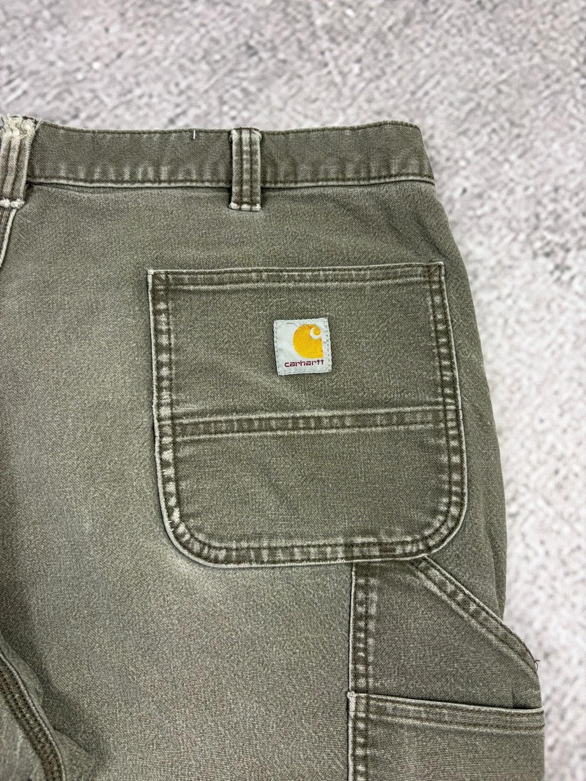 Carhartt Carpenter Rare Vintage Faded Pants Streetwear Y2K Style (J-1088) image 6