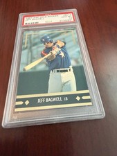 1991 Leaf Gold Rookies #BC14 Jeff Bagwell Rookie Card HOF. PSA 10. rookie card picture