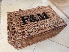 Fortnum & Mason Wicker Basket (No contents) 50x34x24