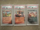 Charizard ex 196 [Black Star Promo] GEM MINT PSA 10 Sequential Set of 3