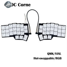 Corne Split Mechanical Keyboard Hot-Swap Kailh Choc V1/V2 RGB VIAL 42 Key