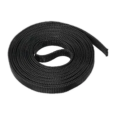 PET Cable Wire Wrap 10mm Expandable  Sleeving Black 9.84ft Length