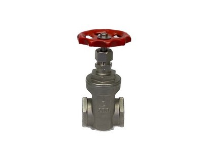 NOS TCI 2  FNPT 200Psi 316 SS Non-Rising Solid Wedge Gate Valve 4VMW5 2 200 CF8M