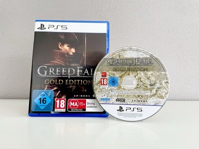   GREEDFALL-Gold Edition (Sony PlayStation 5) PS5 / NEUWERTIGER ZUSTAND !