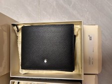 Bifold Wallet Montblanc Meisterstück 6cc Bla...