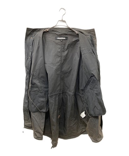 NEIGHBORHOOD 25SS FADED FIELD COAT Mods coat Size: L Black Men 251SZNH-JKM05 - Picture 3 of 9