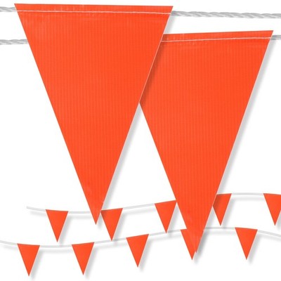 Pennant Safety Flags, Flagging Banner Warning Flags, Marking Flag on String for