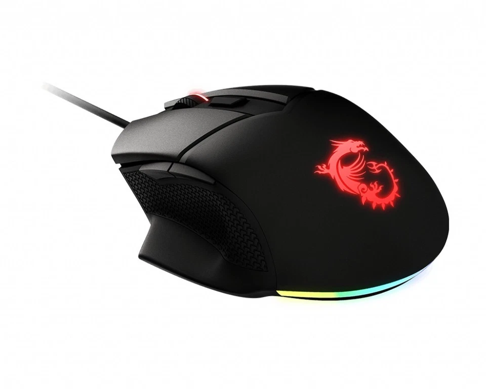 MSI Clutch GM20 ELITE Gaming Maus 6.400 DPI RGB kabelgebunden Verpackung beschäd - Bild 3 von 4