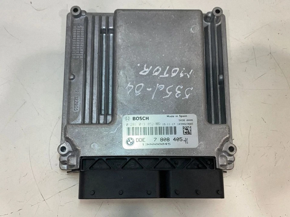 BMW 5 E60 E61 2004 Diesel Komplettsatz Motorsteuergerät Zündschloss ATZ19112 - Bild 2 von 4