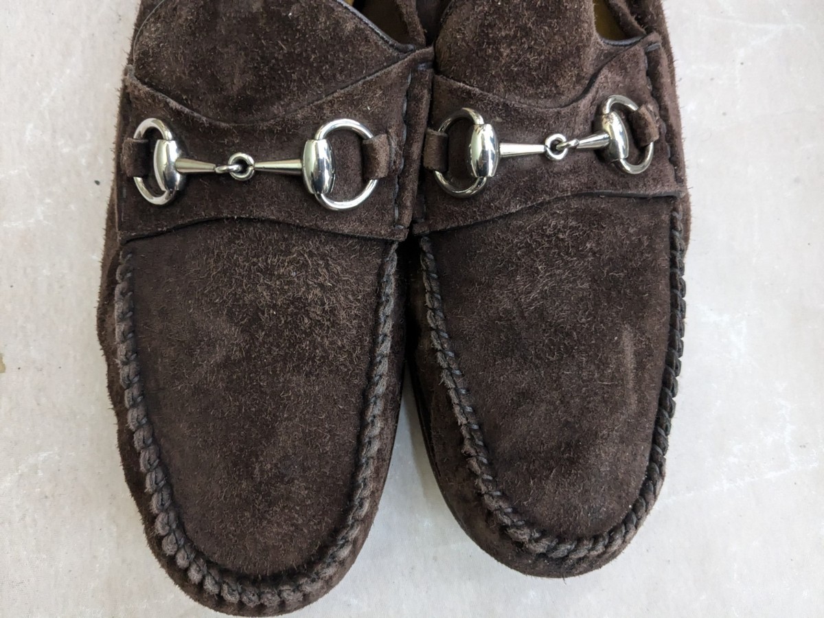 Men’s brown suede Gucci loafers.size 9.5 Gucci Suede shoes type loafers | Men main image 3