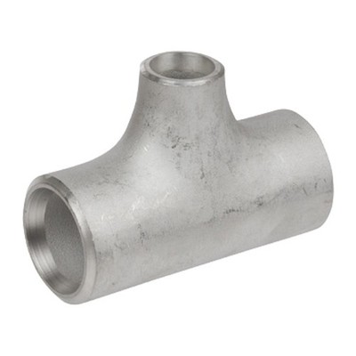SPI S2014RT014004 1-1/2'' x 1-1/2'' x 1/2'' 304/L SS SCH10 Weld Reducing Tee
