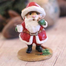 Wee Forest Folk M-716 Snacking Santa