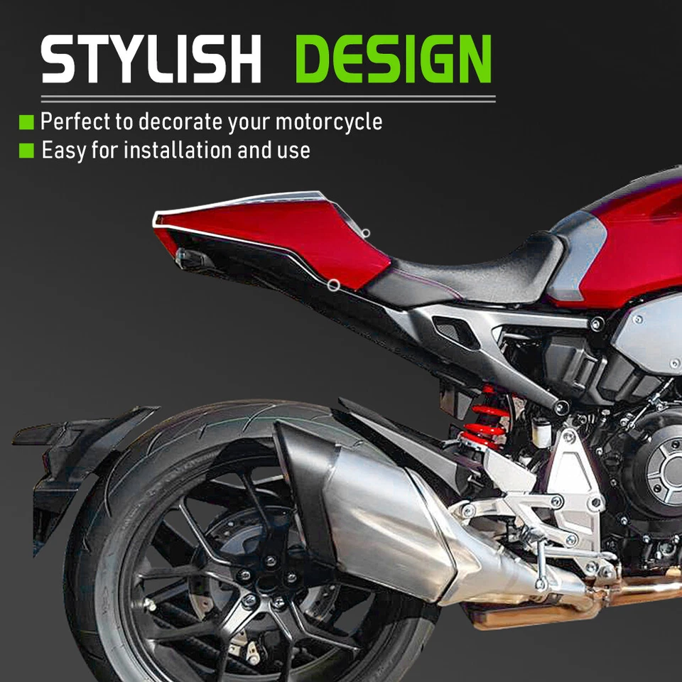 WOLFLINE Moto Rear Passenger Seat Cover Cowl Panel For Honda CB1000R 2018-2023 - Image 3 of 4