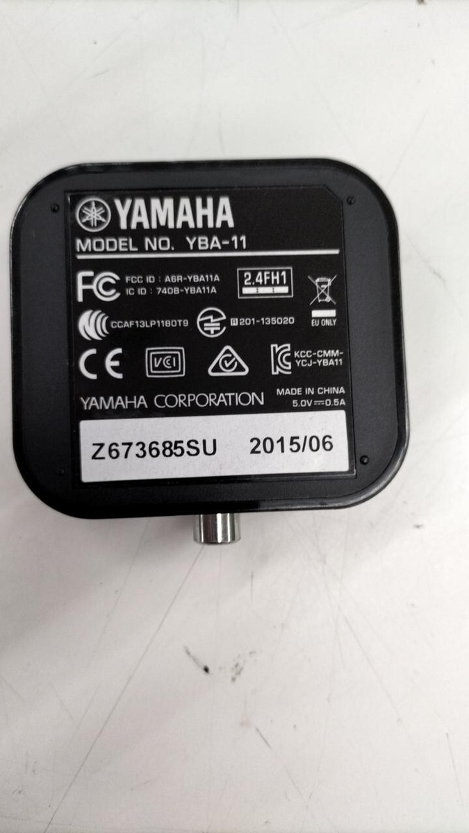USED YAMAHA Bluetooth Wireless Audio Receiver YBA-11 Black