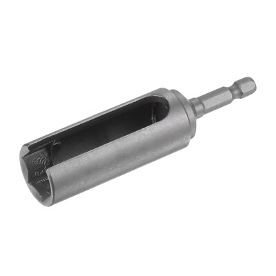 100mm langer 17mm Sechskantmuttern-Schraubendreher-Bit-Adapter mit 1/4''