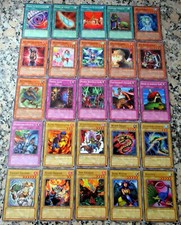 YU-GI-OH Yugioh LOT of 25 Collection 1996 Cards No Duplicates Great for Resale 