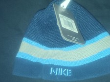 Vintage Nike beanie Double-sided Y2K Swoosh center logo ADULT Small/ YOUTH SIZE