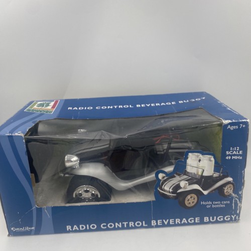 Rare Collectible Vintage RC Radio Control Beer & Beverage Buggy Excalibur New!