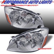 Set Of Pair Oe Style Headlights Halogen Ver. For 2005-2006 Nissan Altima