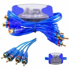 4 Channel RCA Audio Noise Filter Suppressor Ground Loop Isolator Car Stereo 50W