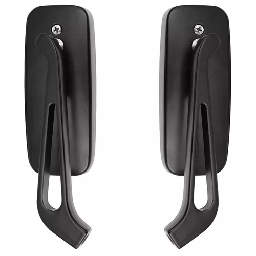 8mm 10mm Black Motorcycle Wing Side Mirrors Anti Glare Motorbike Rearview Tools - Picture 5 of 16