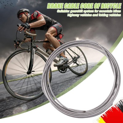 Bike Shifter Gear Brake Cable Speed   Core Mountain Road Bicycle Brake Inner Lin