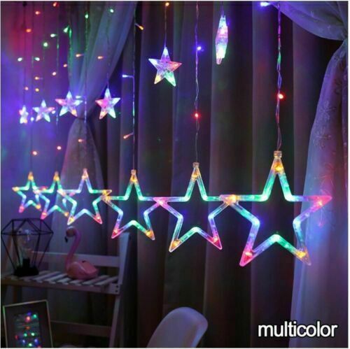 Set 12 Stelle Luminose A LED, Decorazioni Natalizie Da Esterno